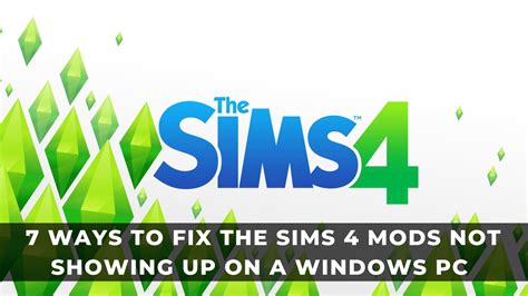 Mods Not Showing Up in Sims 4: A Comprehensive Guide to Resolve This Issue