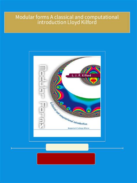 Modular Forms A Classical and Computational Introduction Reader