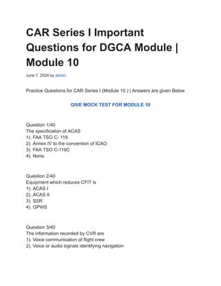 Module 10 Vehicle Requirements Exam Answers Reader