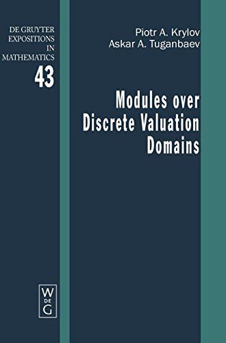 Modules Over Valuation Domains Kindle Editon