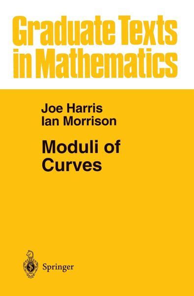 Moduli of Curves 1st Edition Kindle Editon