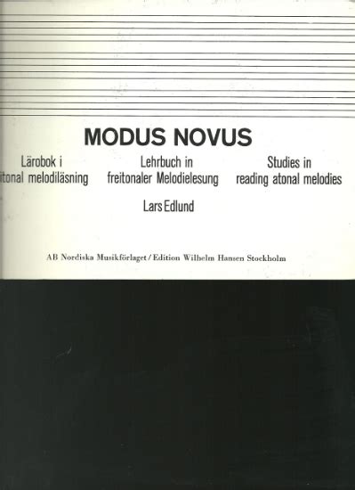 Modus.Novus.Studies.in.Reading.Atonal.Melodies Ebook PDF
