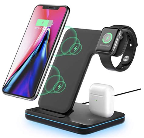 Mokingtop Galaxy Iphone Wireless Charger Doc