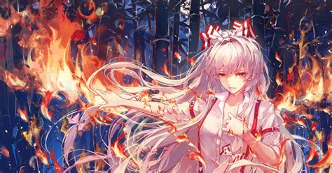 Mokou: Embracing the Enduring Flame in Touhou Project