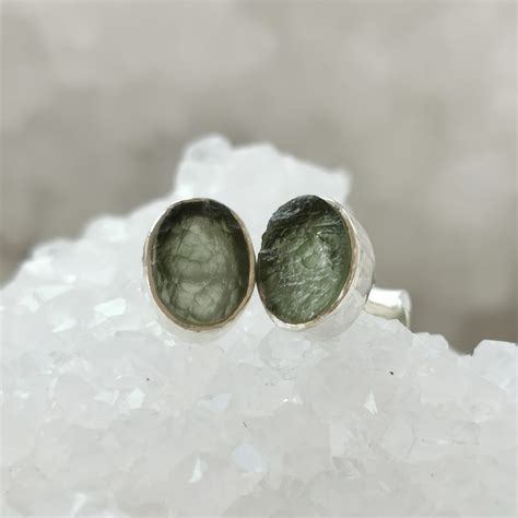 Moldavite Earrings: Adorn Your Ears with Cosmic Energy