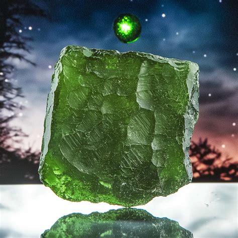 Moldavite Earrings: Celestial Jewels with Extraterrestrial Origins