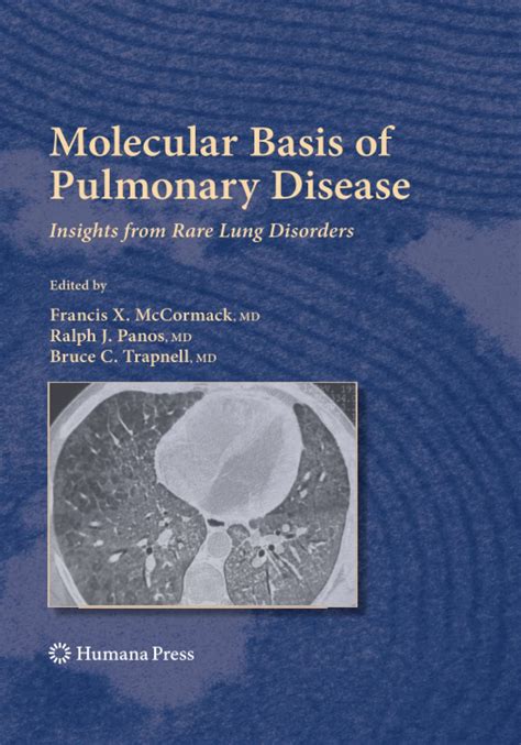 Molecular Basis of Pulmonary Disease Insights from Rare Lung Disorders Epub