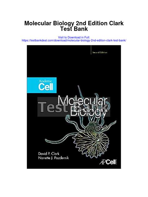 Molecular Biology Second Edition Epub