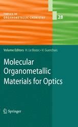 Molecular Organometallic Materials for Optics 1st Edition Doc