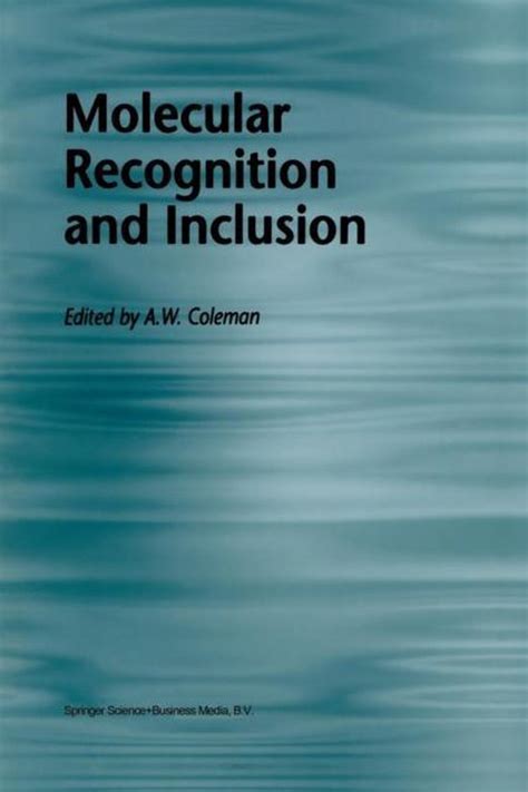 Molecular Recognition and Inclusion 1st Edition PDF
