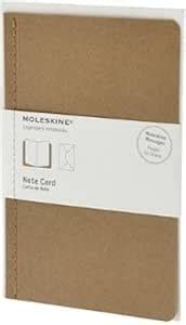 Moleskine Note Card with Envelope Large Terracotta Kindle Editon