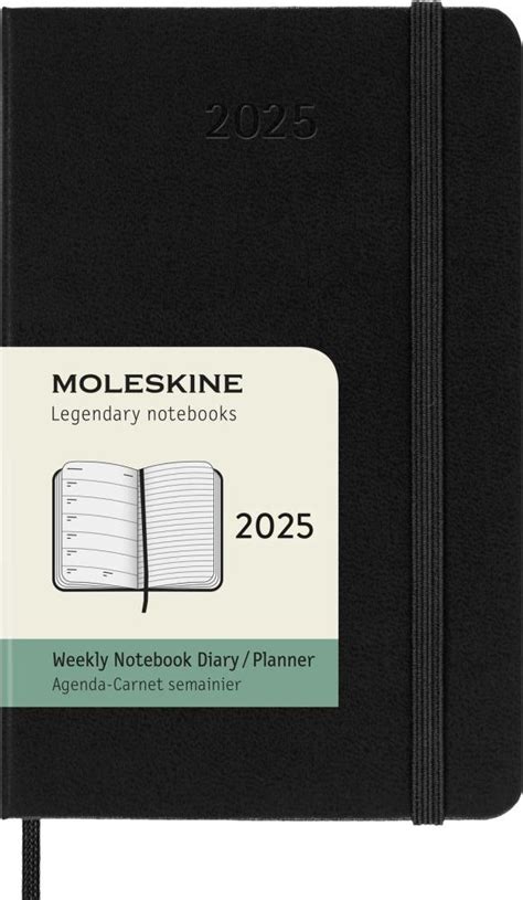 Moleskine Weekly Notebook Pocket Black PDF