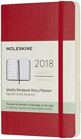 Moleskine Weekly Notebook Pocket Scarlet Epub