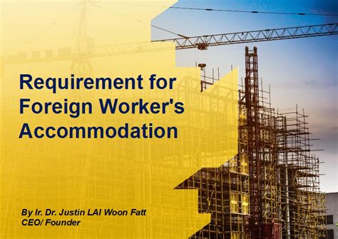 Mom Housing Requirement for Foreign Workers in 2025: A Comprehensive Guide