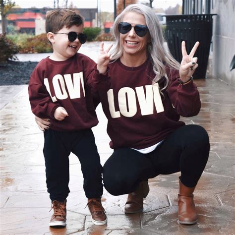 Mom and Son Outfits: Twinning in Style