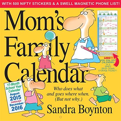 Mom s Family Wall Calendar 2016 Epub