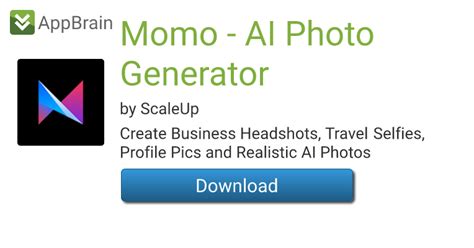 Momo - AI Photo Generator: Transform Your Photos with 10,000+ Stunning Filters