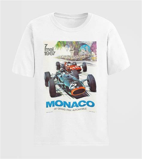 Monaco GP Shirt: A Fashionable Tribute to the Thrills of Formula 1