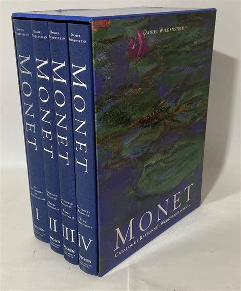 Monet Catalogue Raisonne 4 Volume Set Reader