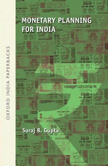 Monetary Planning for India Reprint Kindle Editon