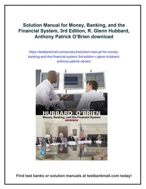 Money Banking And Finance System Hubbard Solution Doc