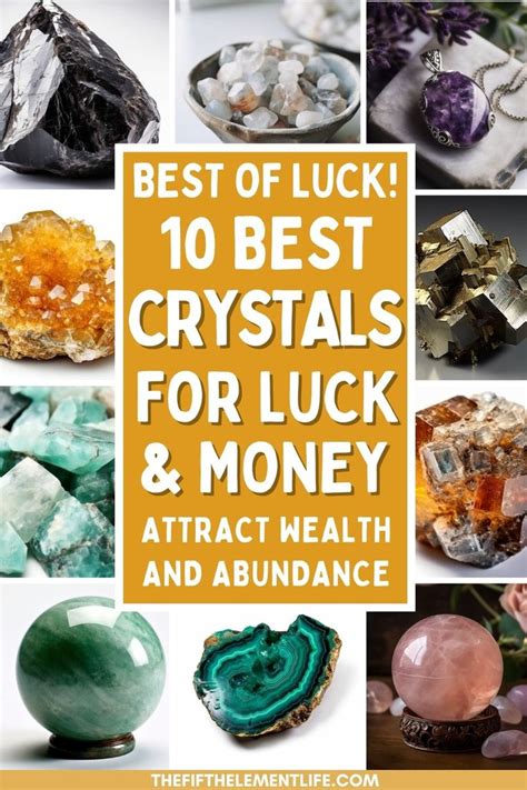 Money Crystals: A Guide to 50+ Crystals That Attract Wealth