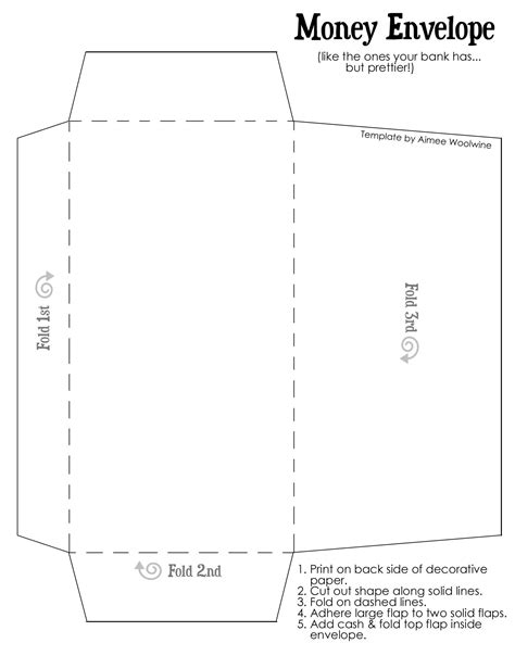 Money Envelope Template
