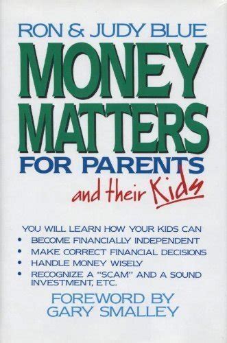 Money Matters for Parents and Their Kids Kindle Editon