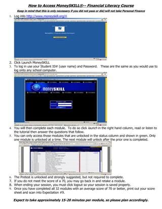 Moneyskill Quiz Answers Doc