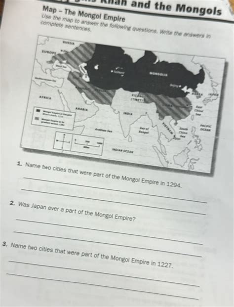 Mongol Empire Answers Epub