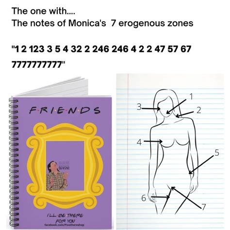 Monicas Erogenous Zones Chart