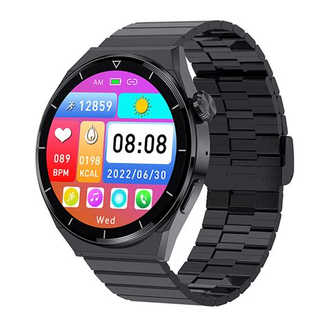 Monitor Bluetooth Wristwatch Compatible Smartphones Doc