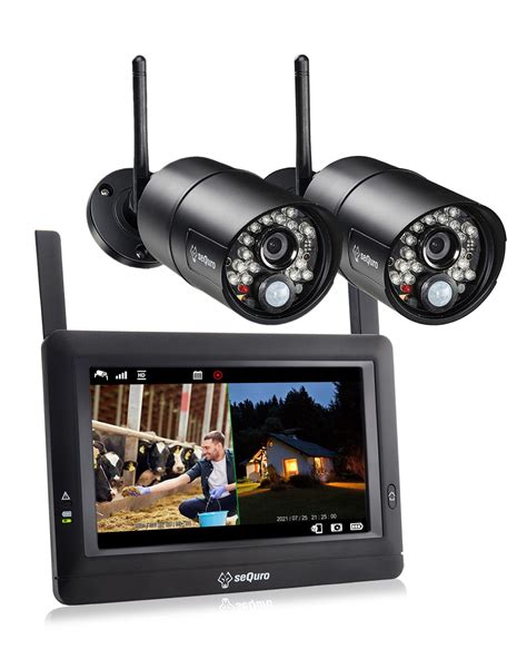 Monitor Security Cameras: