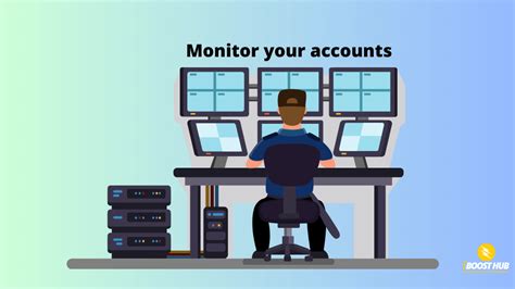 Monitor your accounts: