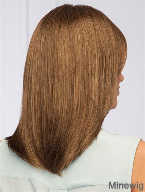 Monofilament Brown 14" Straight African Hairstyles: VS. 2025