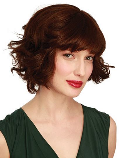 Monofilament Wavy Remy Human Hair New Medium Wigs