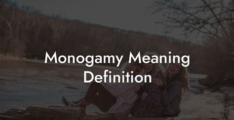 Monogamy Epub