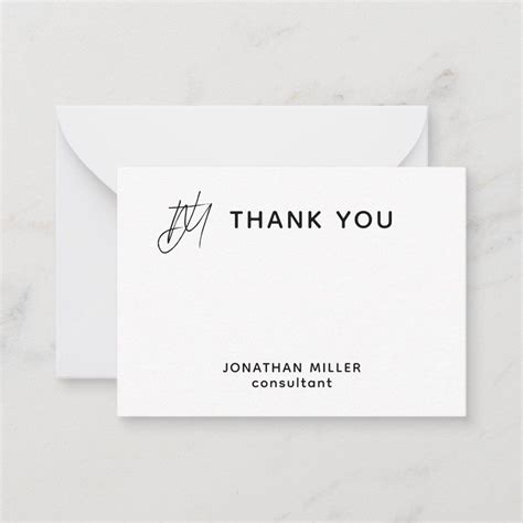 Monogrammed Thank You Notes: The Ultimate Guide to Expressing Gratitude in Style