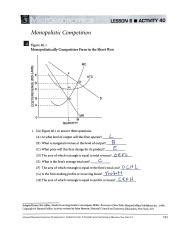 Monopolistic Competition Lesson 6 Answers Kindle Editon