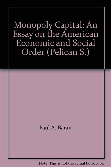 Monopoly.Capital.An.Essay.on.the.American.Economic.and.Social.Order Ebook Epub