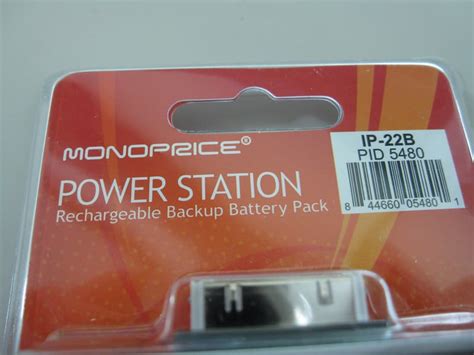 Monoprice 2500mAh Battery Backup Devices PDF