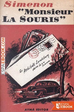 Monsieur La Souris Folio Policier French Edition Doc