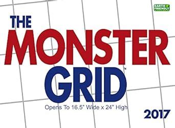 Monster Grid 2017 Wall Calendar PDF