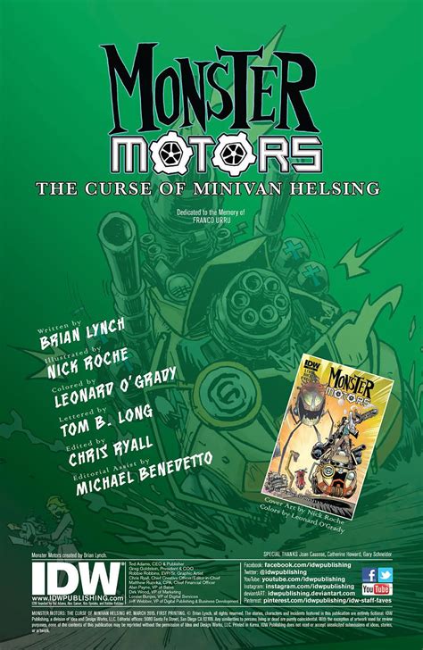 Monster Motors The Curse of Minivan Helsing 2 of 2 Epub