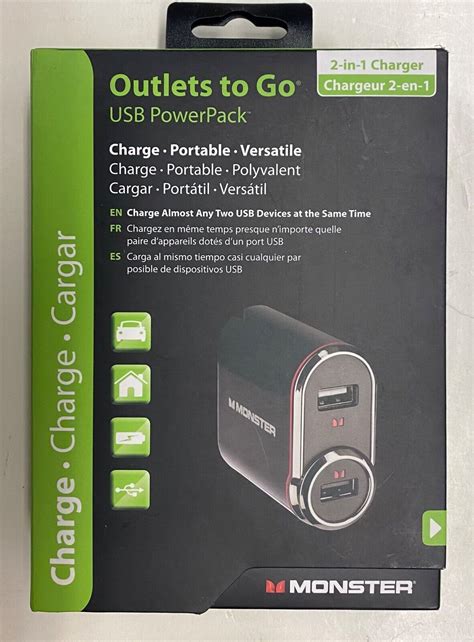 Monster Outlets Go USB PowerPack Epub