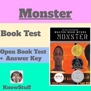 Monster Test With Answer Key Doc