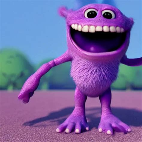 Monsters Inc. Purple Monsters: A Realistic Interpretation