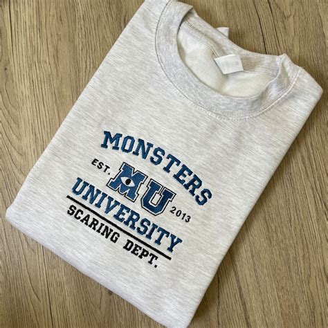 Monsters University Sweatshirt: Embracing the Spirit of Higher Scaring