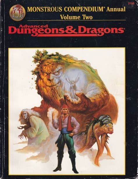 Monstrous Compendium Annual Volume 1 Advanced Dungeons and Dragons 2nd Edition Doc