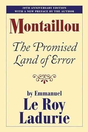 Montaillou: The Promised Land of Error Kindle Editon